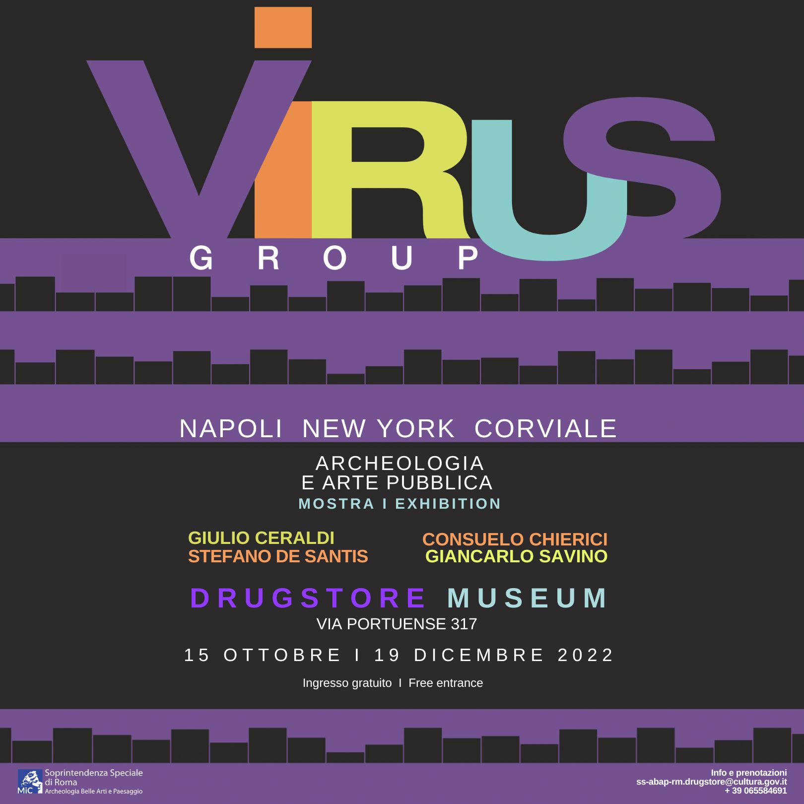 Virus Group. Napoli New York Corviale